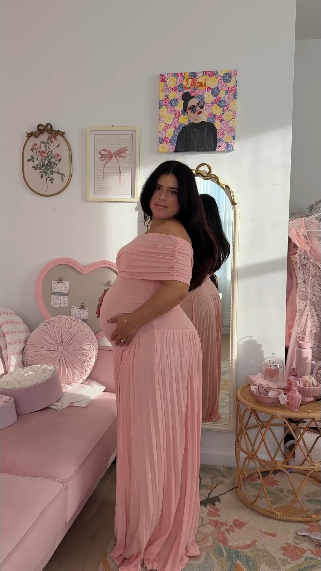 baby shower dress for girl moms 🎀 

#LTKStyleTip #LTKBump #LTKBaby