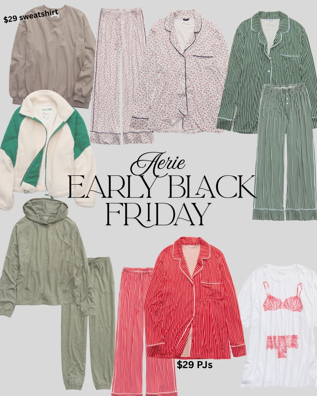 AERIE BLACK FRIDAY DEALS ARE HEREEEEEE!!! 

#LTKCyberWeek #LTKFindsUnder50 #LTKHoliday