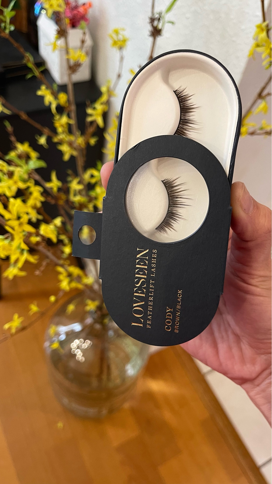 The perfect false lashes for a natural, beautiful but not overly made up look any occasion.  The lash band is lightweight, very comfortable to wear all day with eye makeup.  The length is just enough to give you some flirty wisps but without looking “too fake” and the best part - they’re blended with brown and black lash fibers to look as natural as can be! 

These are high quality yet affordable lashes  I after cleaning my lashes, I store them back in their box so they can be reused.  

#LTKbeauty #LTKwedding #LTKstyletip