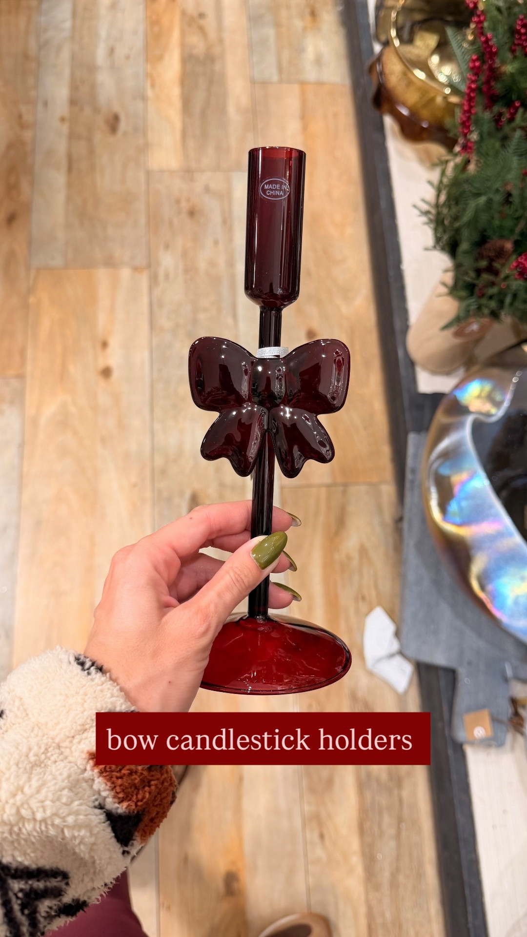 Found them in TJMAXX but not online - so linking similar ones: red bow taper candle holders ! 

Holiday decor, holiday table, Christmas decor, bow trend, red bow

#LTKHome #LTKSeasonal #LTKHoliday