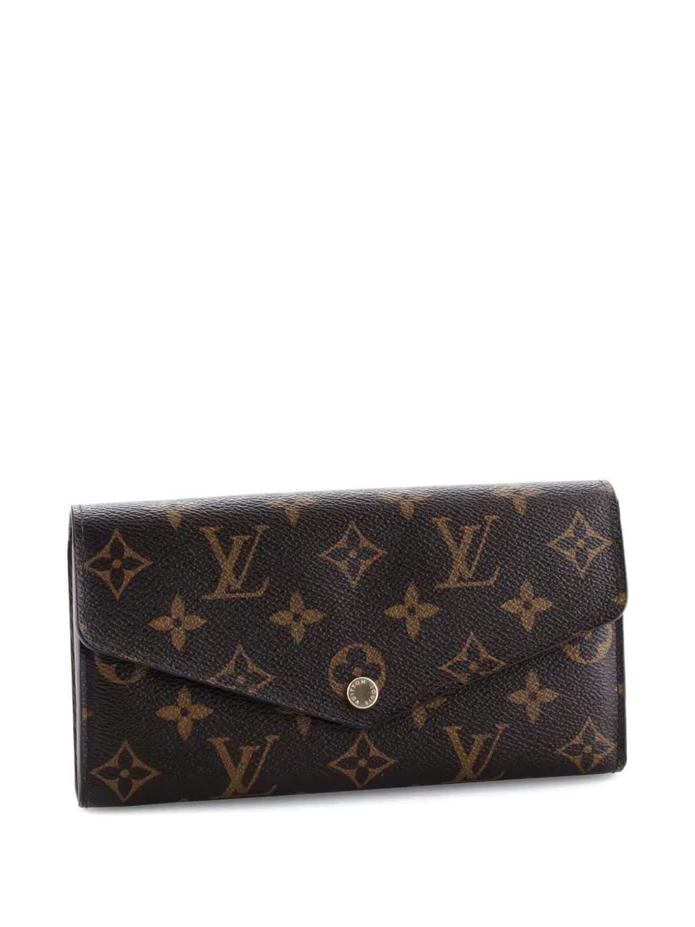 Louis Vuitton Pre-Owned Sarah Wallet NM Monogram Canvas small wallets - Brown | Farfetch Global