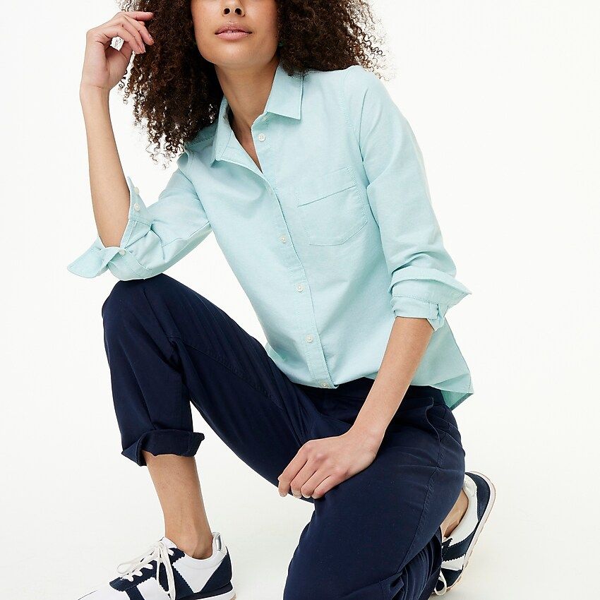 Button-up oxford shirt in signature fit | J.Crew Factory