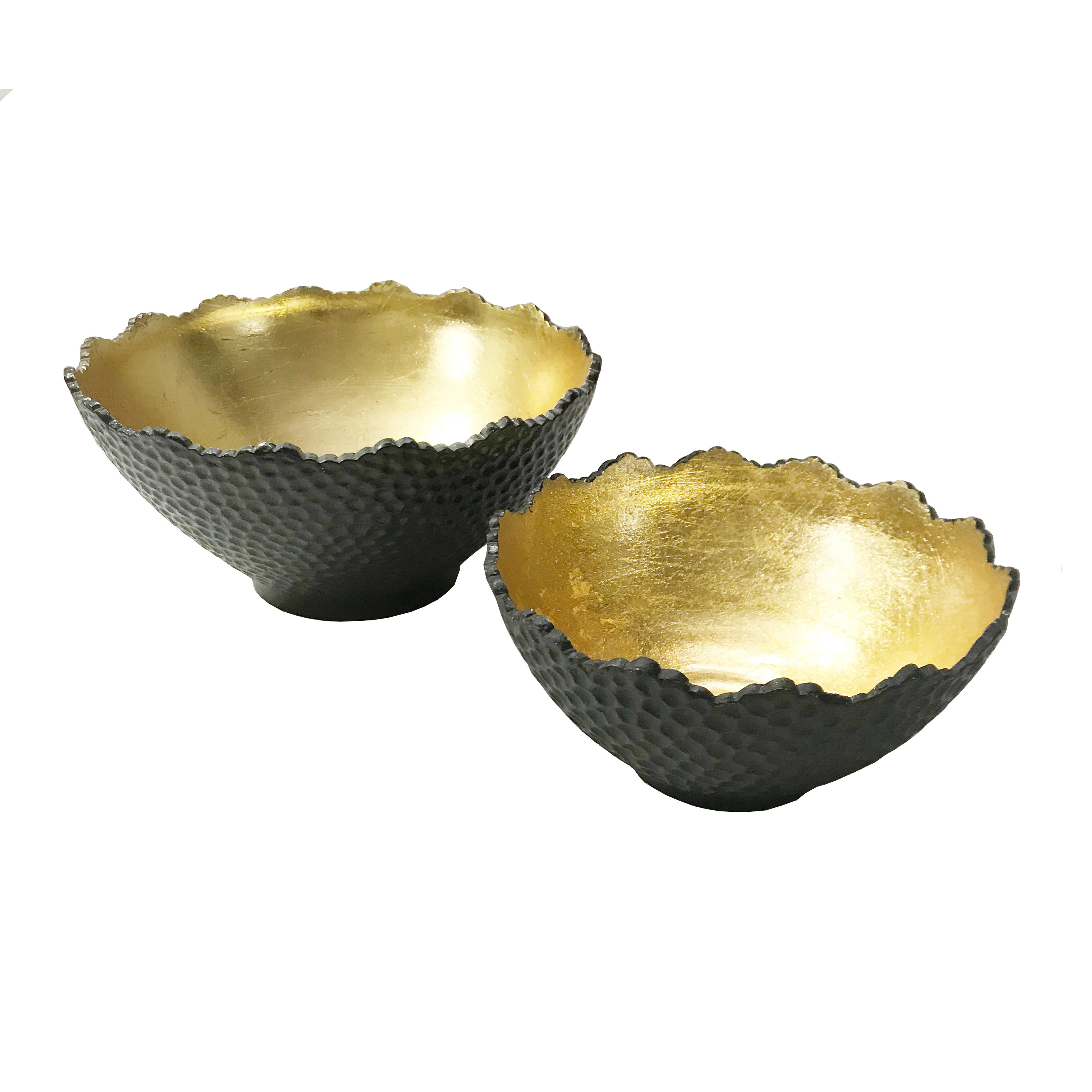 Bungalow Rose Aluminum Decorative Bowl - Set of 2 | Wayfair | Wayfair North America