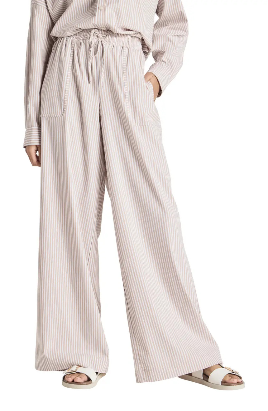 Splendid x Cella Jane Poplin Wide Leg Pants | Nordstrom | Nordstrom