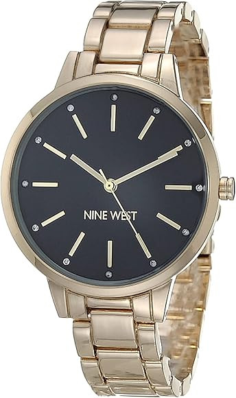 Nine West Women's Floral Dial Bracelet Watch | Amazon (US)
