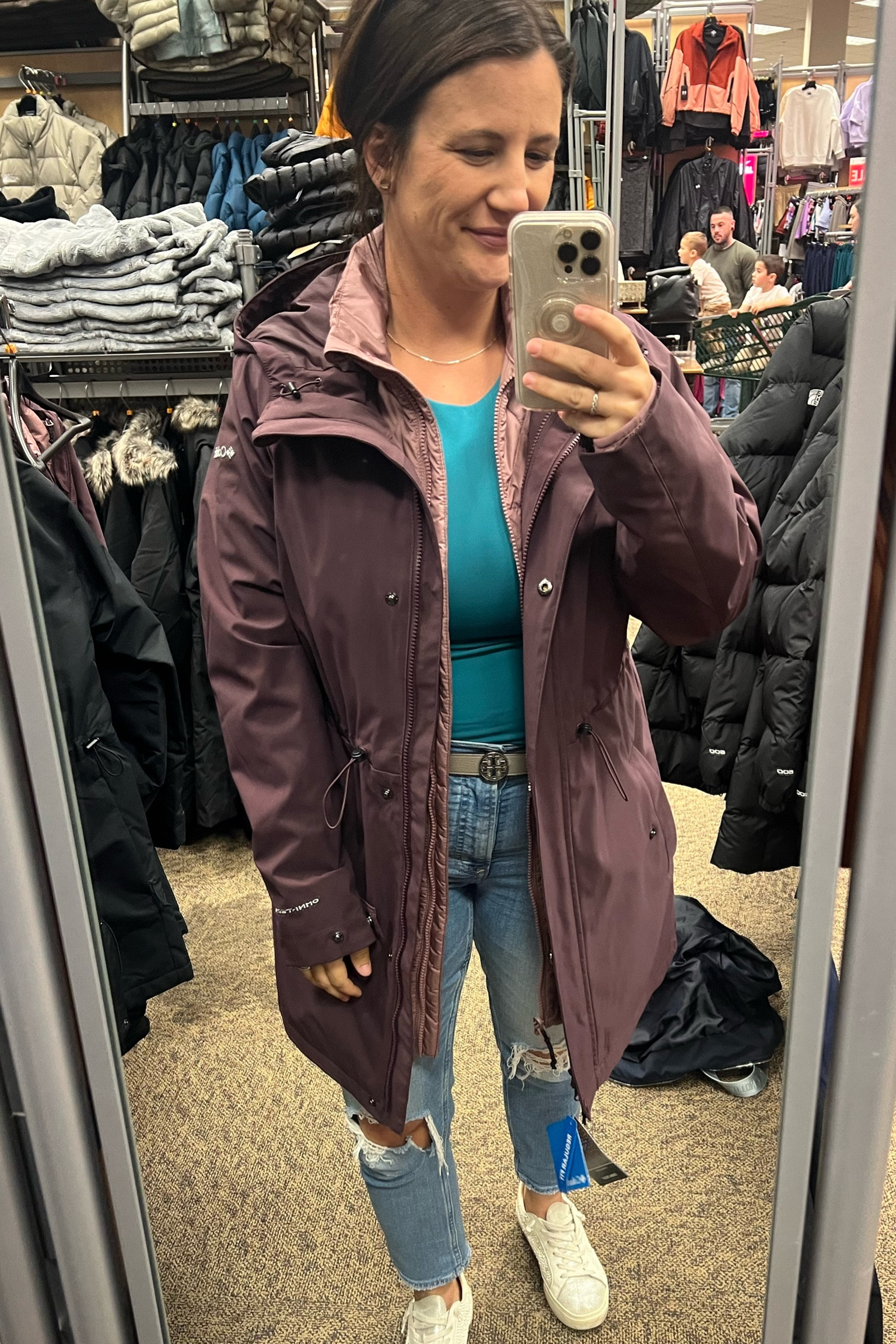 3 in 1 winter coat with waist definition! Perfect for a an ingenue! 
Hocsummer mauve! 

#LTKMidsize #LTKSeasonal