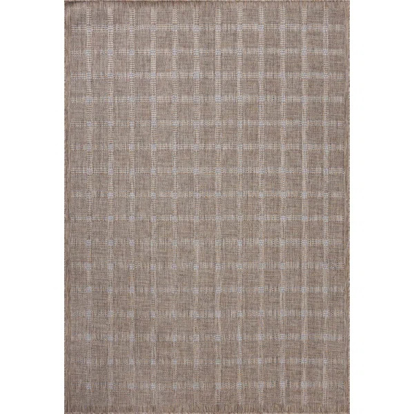 Amber Lewis x Loloi Indoor / Outdoor Topanga Natural / Bone Area Rug | Wayfair North America