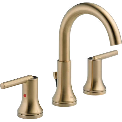 Trinsic Widespread Bathroom Faucet 3 Hole, 2-handle Bathroom Sink Faucet with Drain Assembly | Wayfair North America