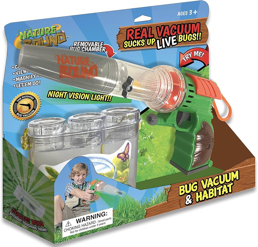Nature Bound - Bug Catcher Vacuum with 3-Cavity Habitat Case for Backyard Exploration - Kit for K... | Amazon (US)