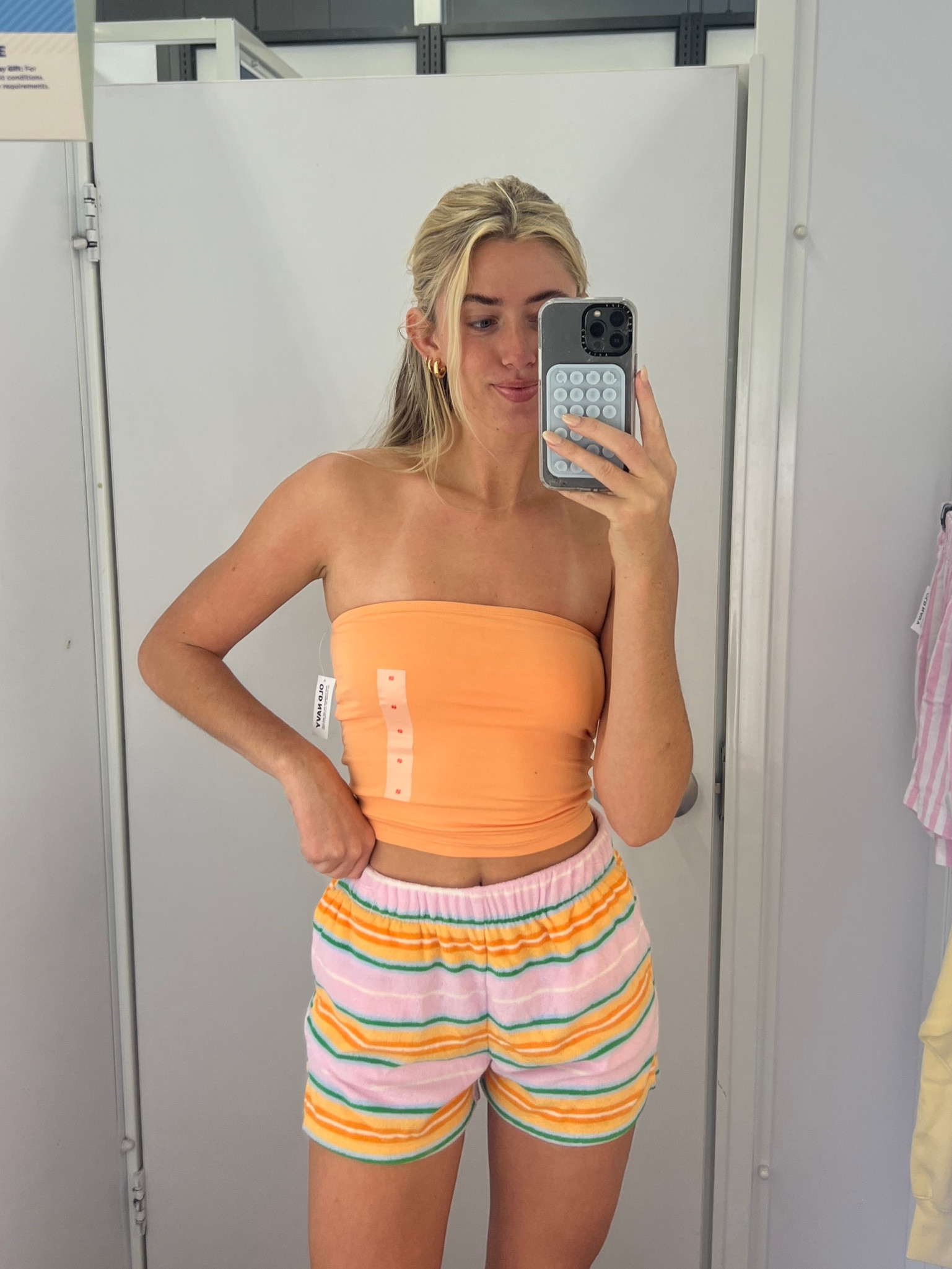 terry cloth striped shorts

#LTKfindsunder50 #LTKsalealert #LTKSeasonal