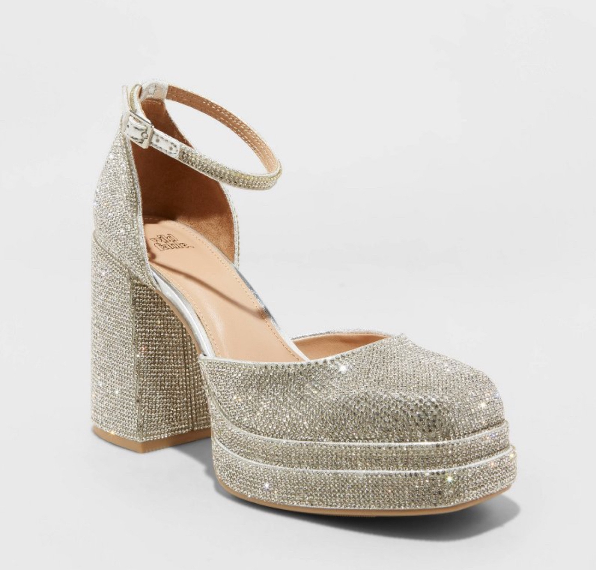 Rhinestone platform pumps! 

#LTKSeasonal #LTKHoliday #LTKfindsunder50