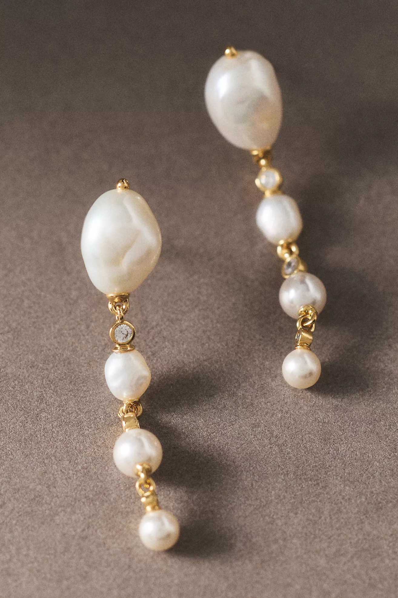 NADRI Siren Freshwater Pearl Drop Earrings | Anthropologie (US)