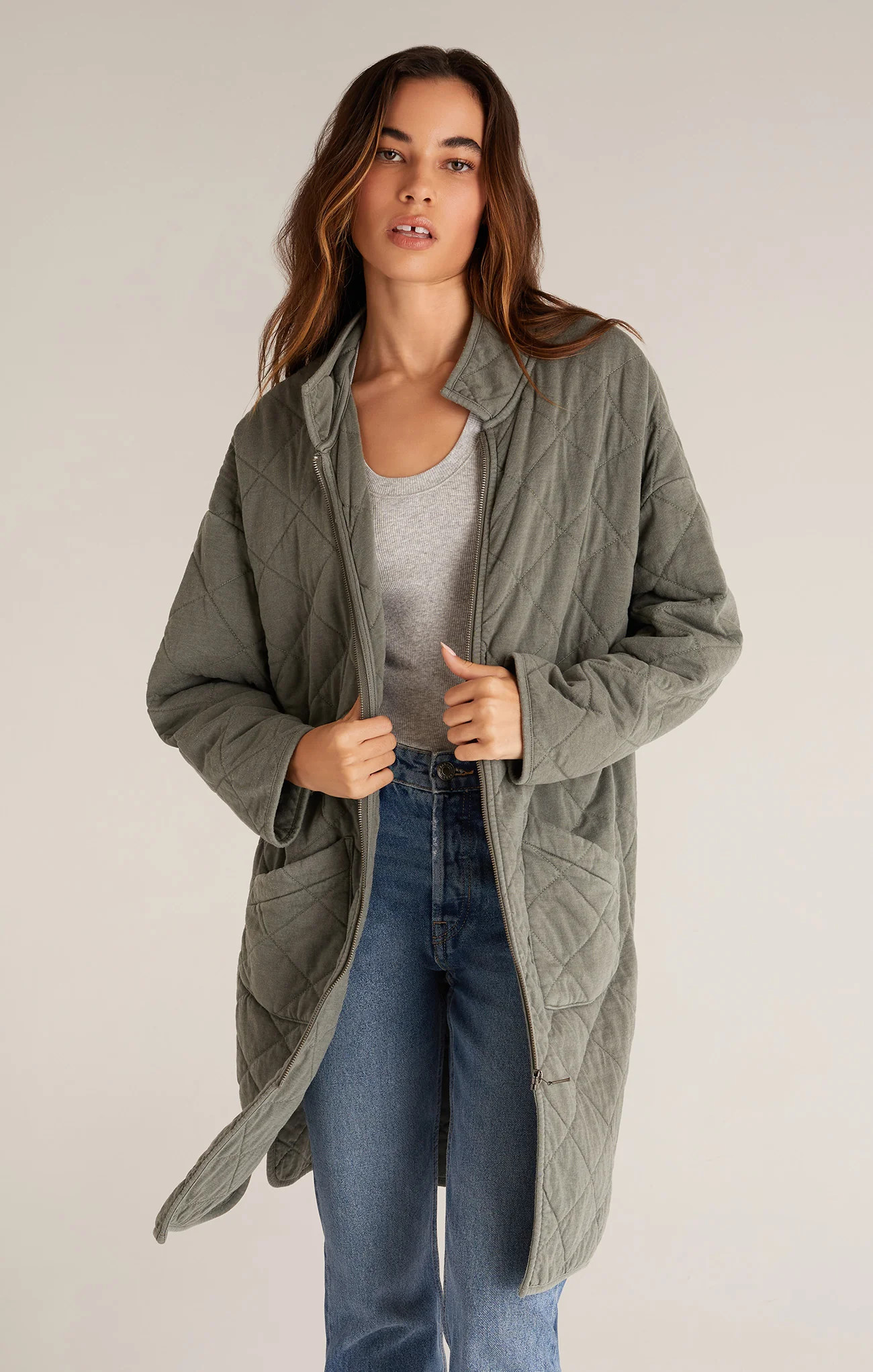 Home
            
                
                /
                Maya Long Quilted Jacket
   ... | Z Supply