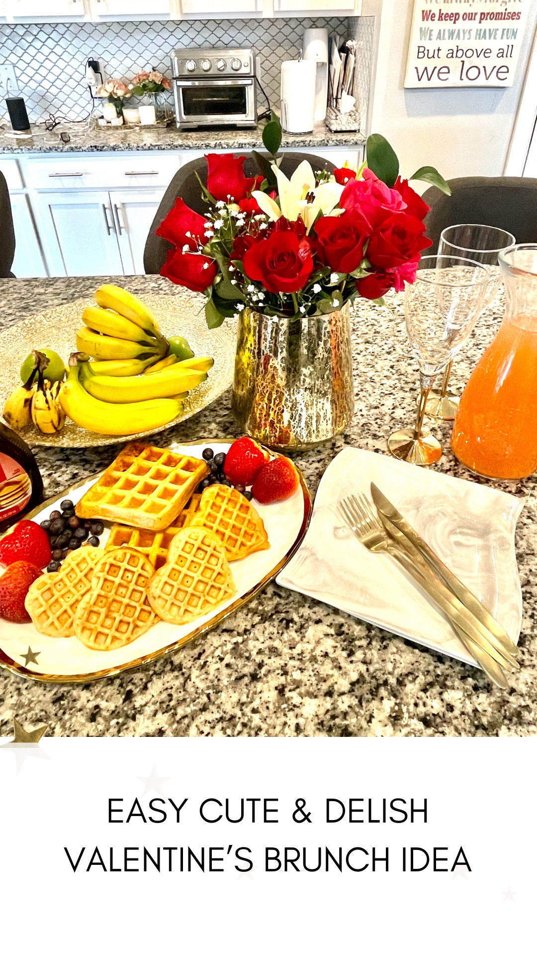 ‘tis the season for all things Valentines and valentines decor! Sharing a super easy and delish Valentine’s Day brunch idea♥️

#LTKvlog #LTKHome #LTKValentine