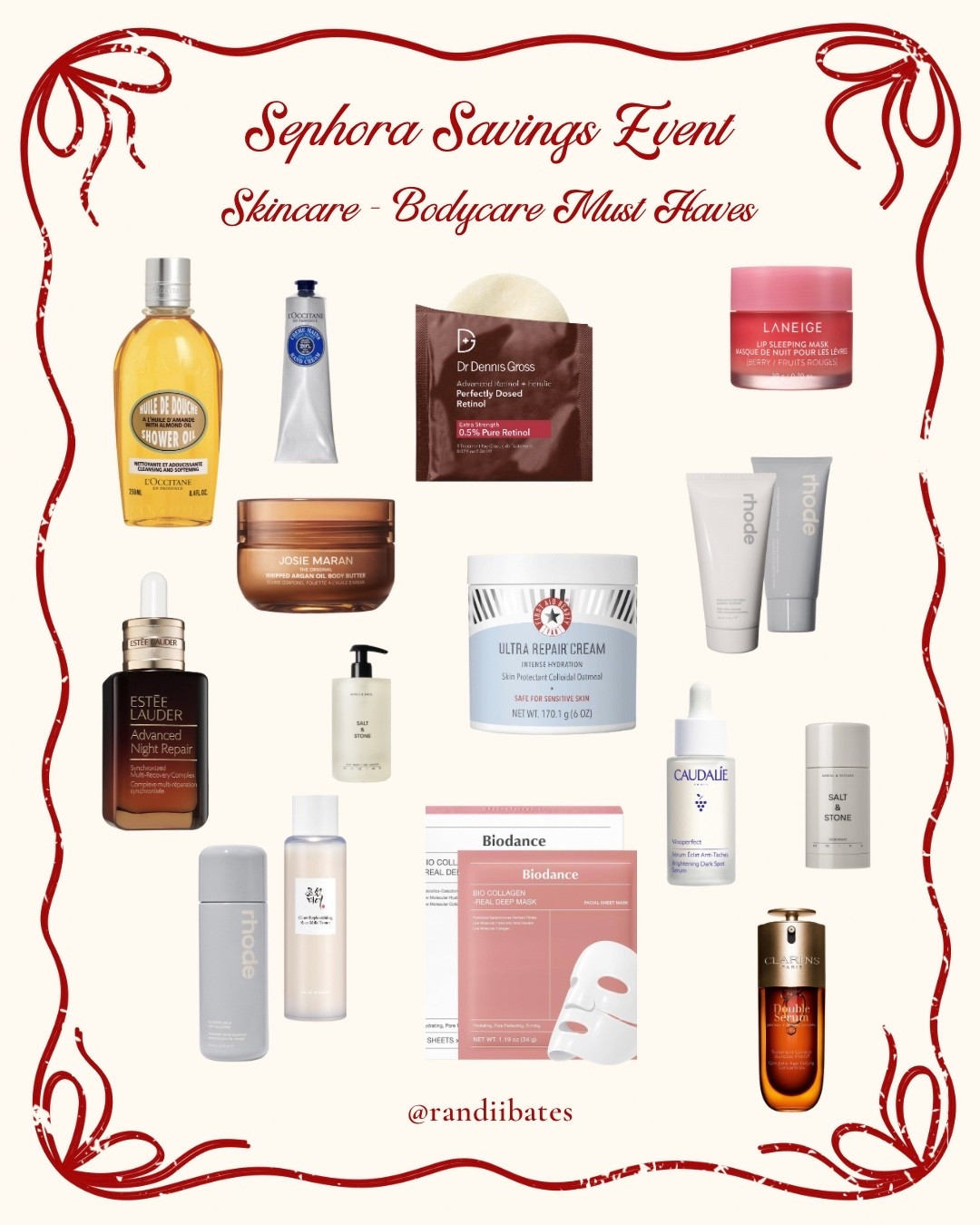 Skincare + body care must-haves I’m restocking for the Sephora Savings Sale! 🤍

#LTKGiftGuide #LTKSaleAlert #LTKHoliday