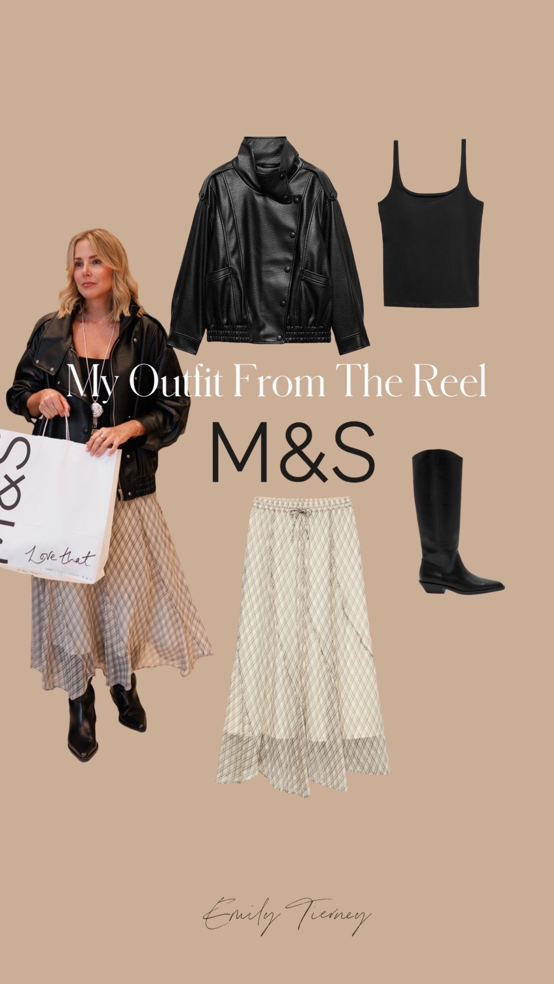 Autumn outfits, leather jacket , boots

#LTKuk #LTKautumn #LTKshoes