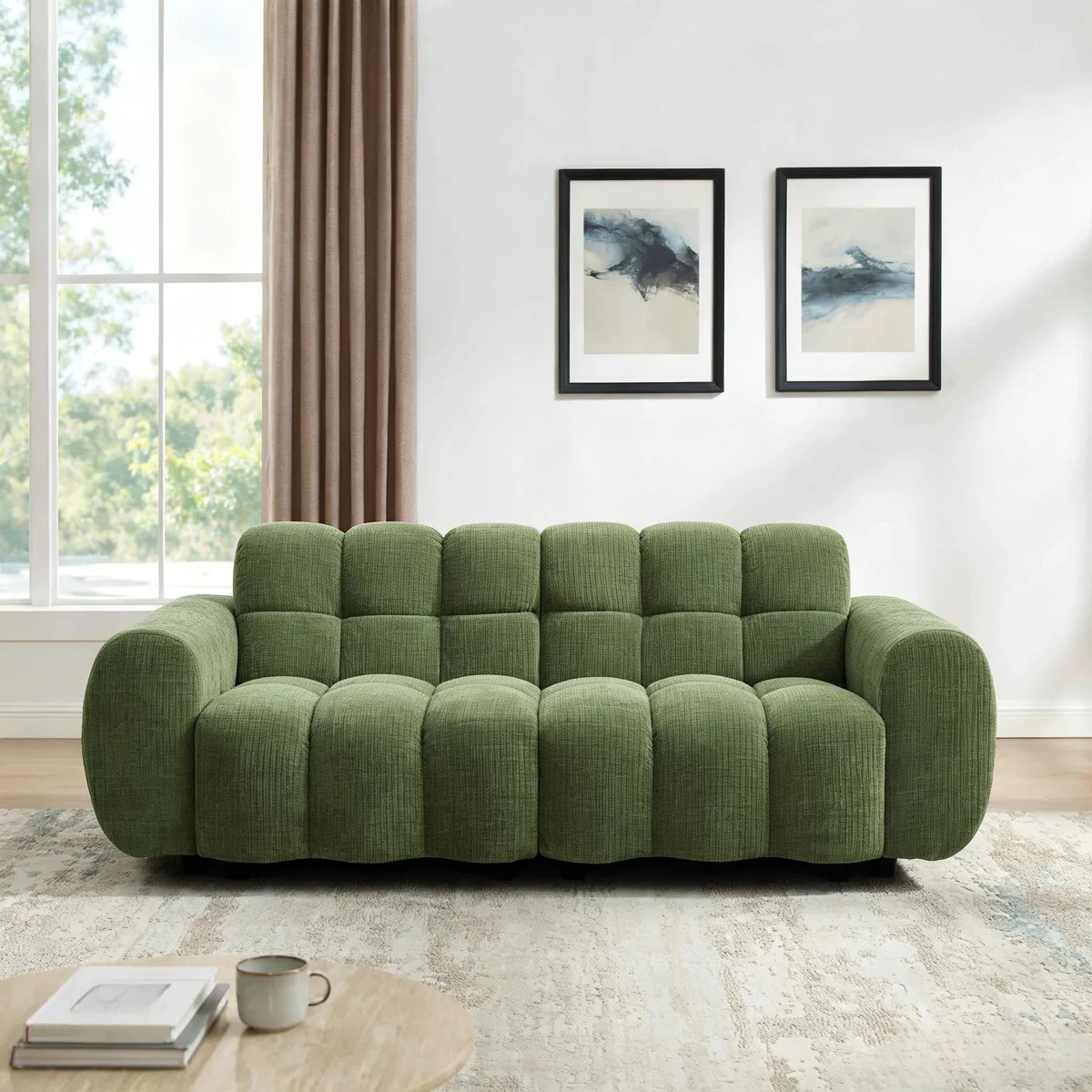 Oller Minimore Modern Style Modular Free Combination Marigold Sofa Type3 | Wayfair North America