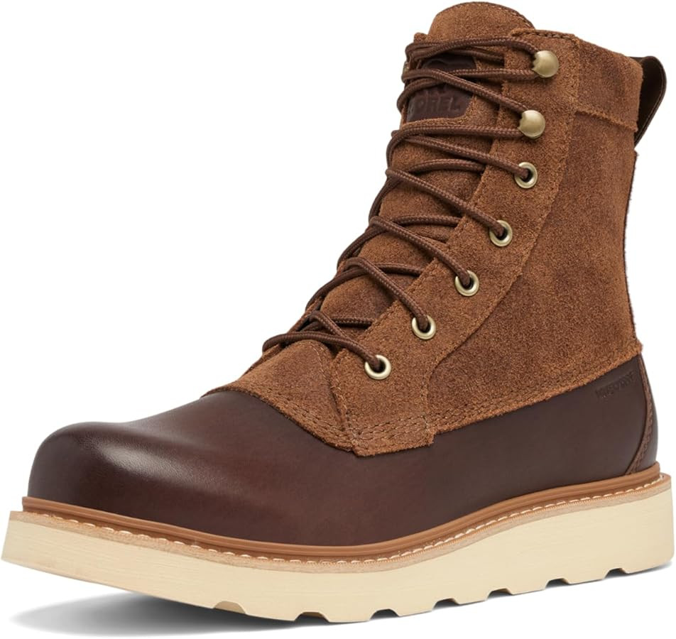 SOREL Men's Slabtown 62 Caribou Waterproof Boot - Black, Black - 10 | Amazon (US)