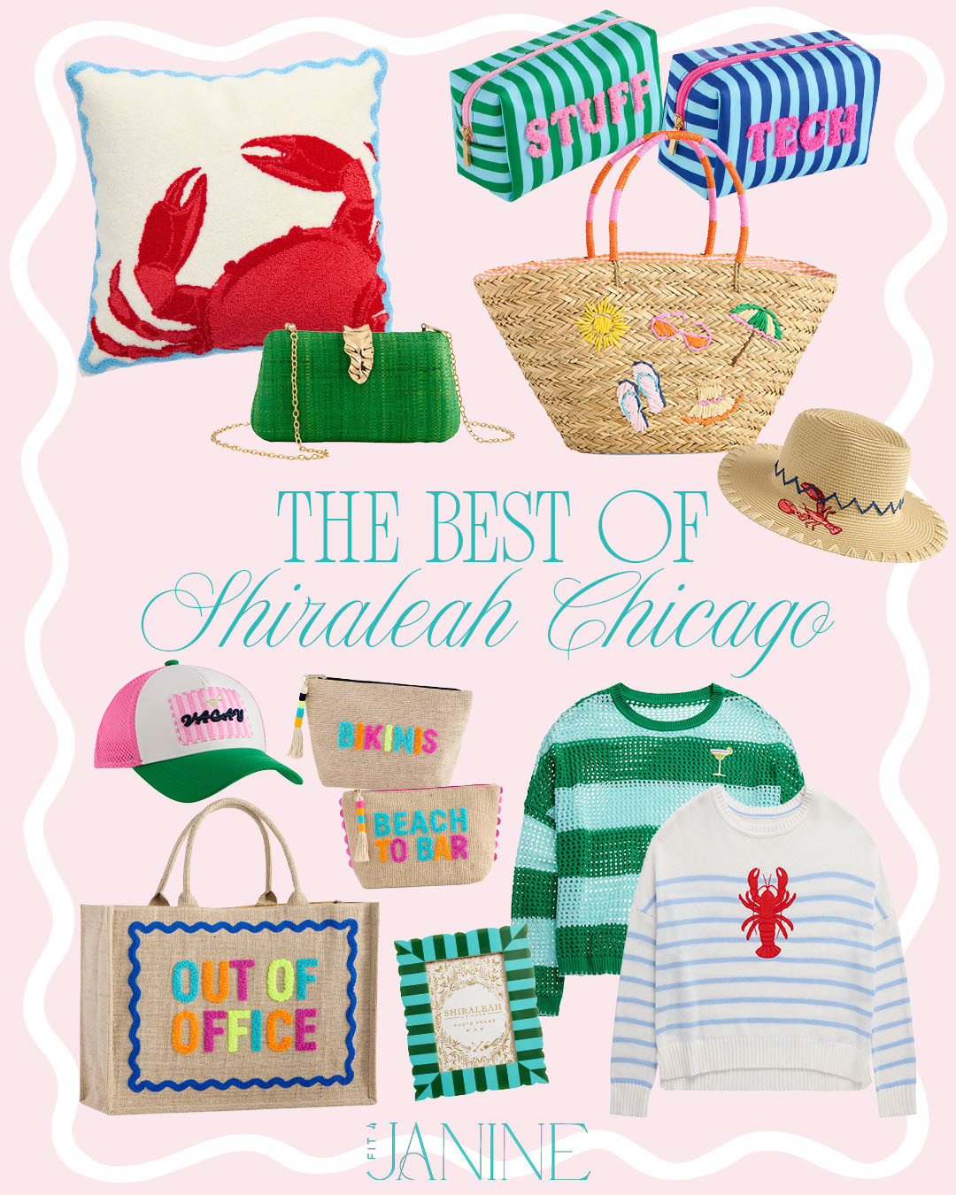 This brand just gives me all the warm weather vibes...and what I need to pack for my next vacation! What are your favorites?!?!

Fit4Janine, Shiraleah Chicago, Fashion, Sweaters, Accessories, Hats, Bags, Straw Bags, Clutches, Home, Frame, Pillows, Travel 

 #LTKSeasonal #LTKTravel
