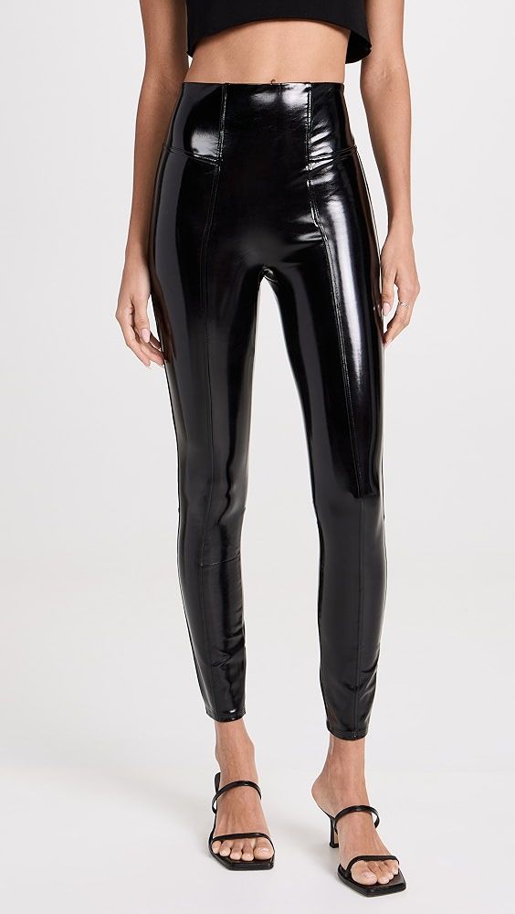 SPANX Faux Patent Leather Leggings curated on LTK