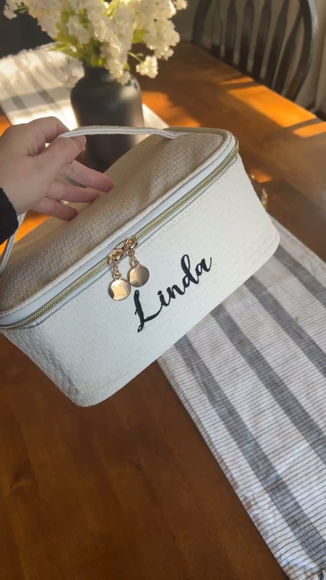 Customized makeup toiletry travel case


#LTKTravel #LTKBeauty #LTKselfcare