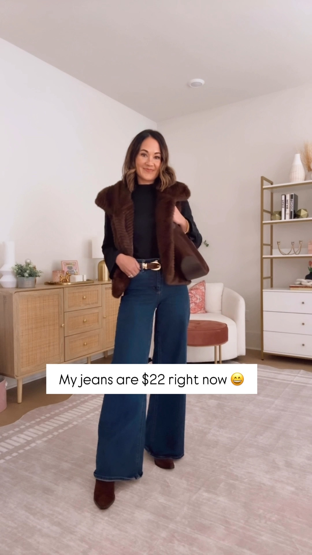 $22 you guys! I have them in all the washes because they are that good! Wearing a 2 regular - after the sale ends they are still only $28 - such a steal! The fit is great and they are comfortable too with a good amount of stretch! Linked everything here for you! 

#LTKFindsUnder50 #LTKOver40 #LTKSaleAlert