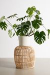 Marlowe Rattan Ottoman | Urban Outfitters (US and RoW)