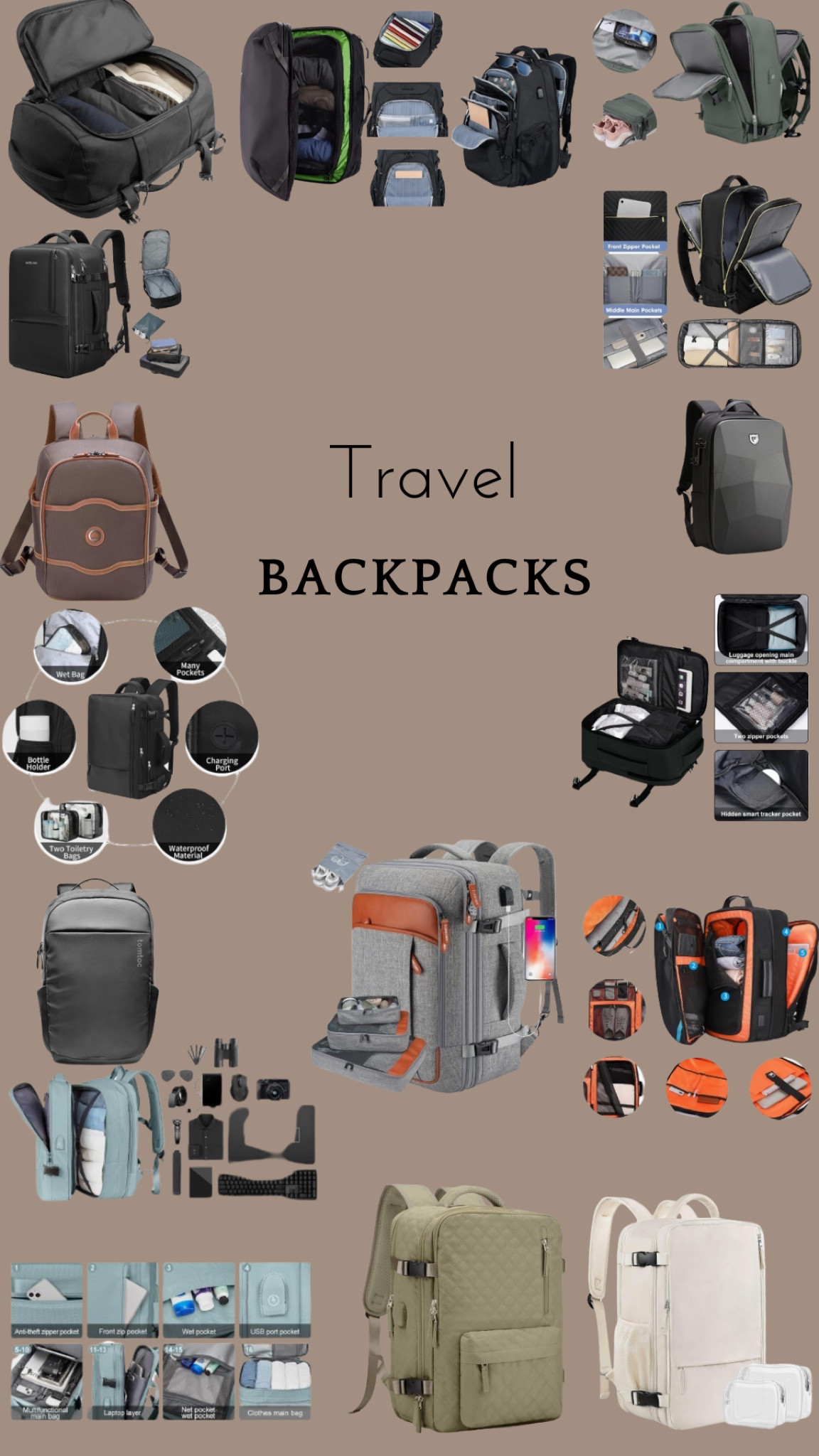 Prefer a travel backpack to a duffel bag? Or need a backpack because of strict airline requirements? Check these out!

#LTKFindsUnder100 #LTKTravel #LTKFindsUnder50