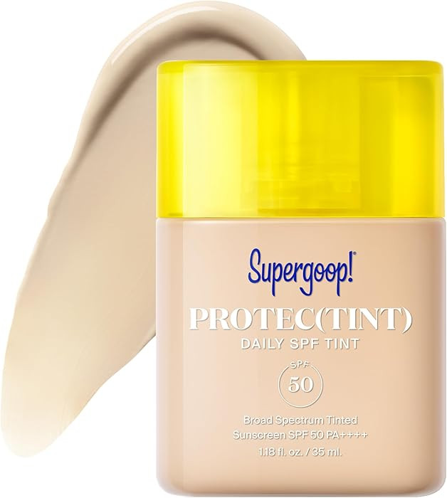 Supergoop! Protec(tint) Daily Skin Tint SPF 50 - 22W - Light, Buildable Coverage for Immediately ... | Amazon (US)