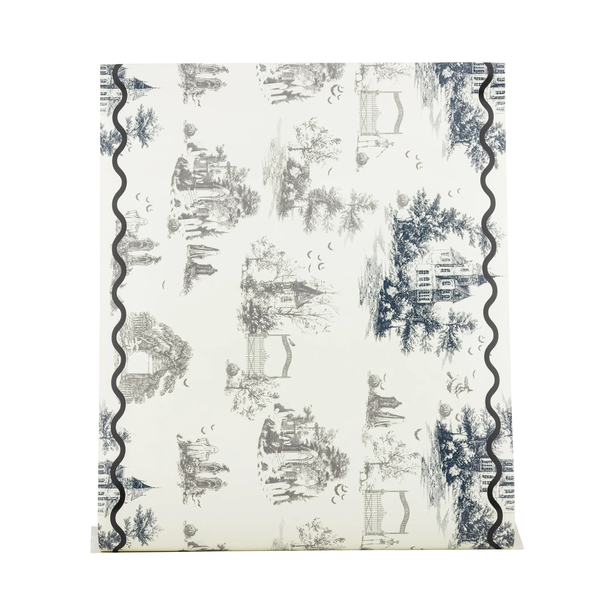 Halloween Toile Table Runner | My Mind's Eye