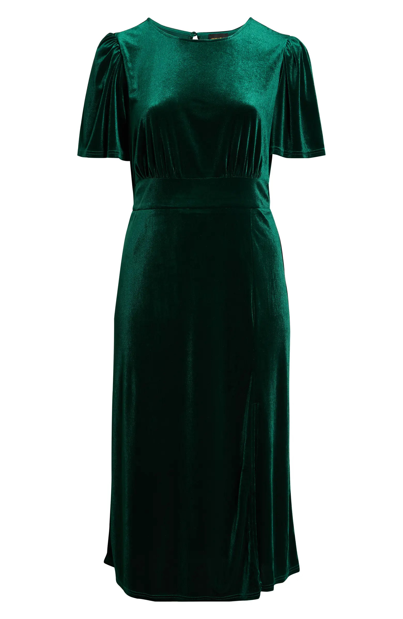 SUGARLIPS Night Bloom Velvet Maxi Dress | Nordstrom | Nordstrom
