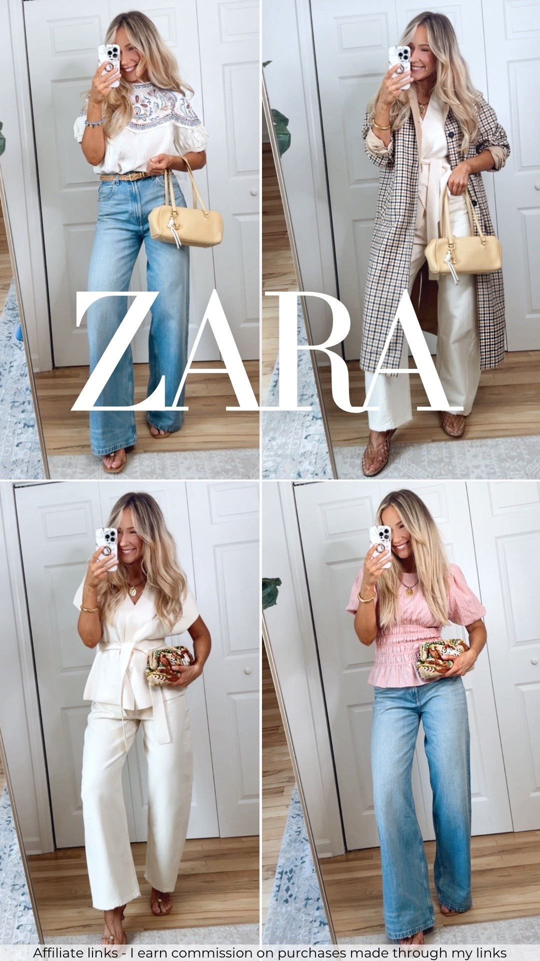 Affiliate links - I earn commission on purchases made through my links | Zara outfits spring 