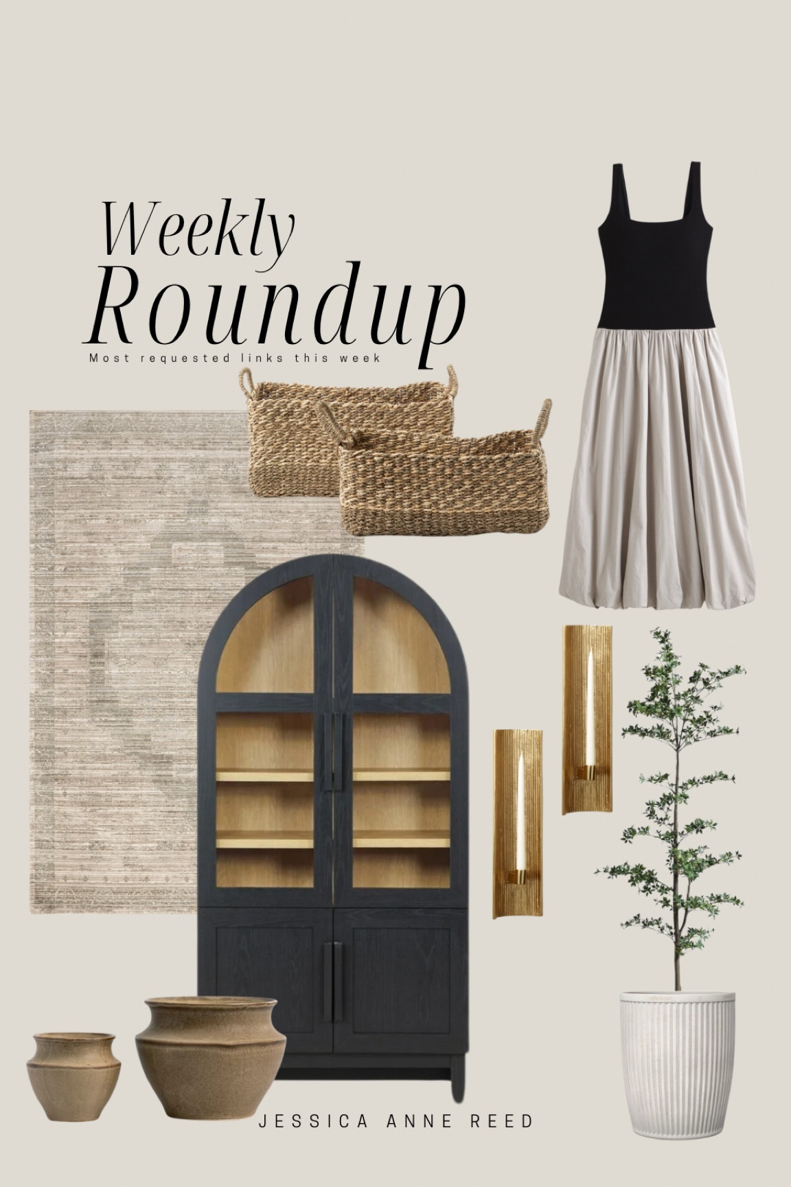 Weekly round up! 

Living room, console table, entryway, dining table, dining chair, chandelier, neutral home decor, organic modern, faux greenery, upholstered chair, cane console, entryway console, sideboard, new arrivals, Amazon finds, home decor, neutral decor, target home,
Walmart, Amazon home, entryway decor, sofa, couch, lamp, lighting, bench, loveseat, cabinet, throw pillow, throw blanket, sideboard, arch cabinet, nightstand, end table, cane furniture, black cabinet, bedroom furniture, living room furniture, area rug, neutral rug, neutral bedding, white bedding, vase, shelf decor, coffee table, round coffee table, square coffee table, Jessicaannereed, Jessica Reed, modern decor transitional decor, affordable home decor, home finds, look for less, splurge bs save


#LTKHome #LTKSaleAlert #LTKFindsUnder50