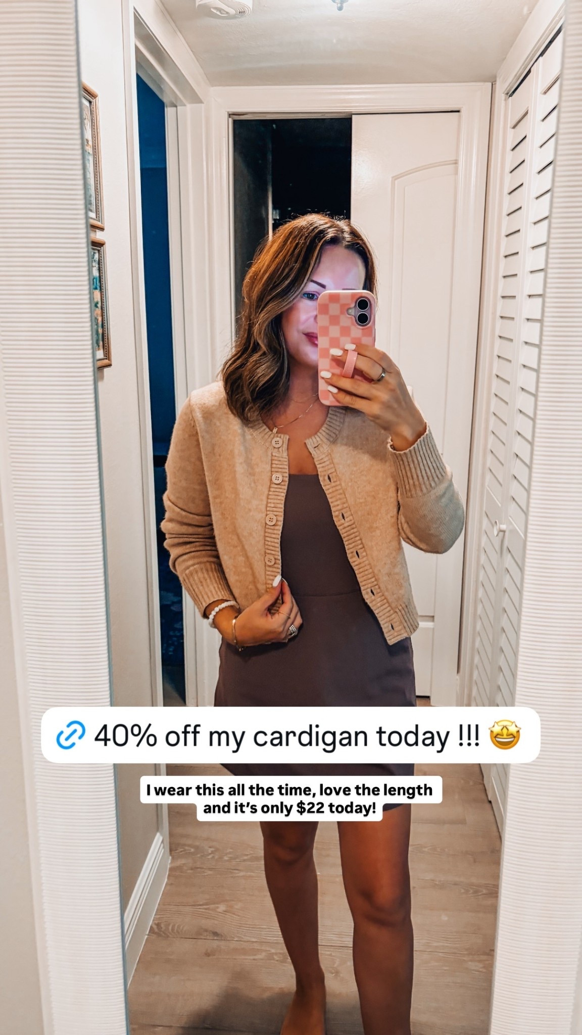 I wear this all the time, love the length and it’s only $22 today!

#LTKSeasonal #LTKSaleAlert #LTKootd