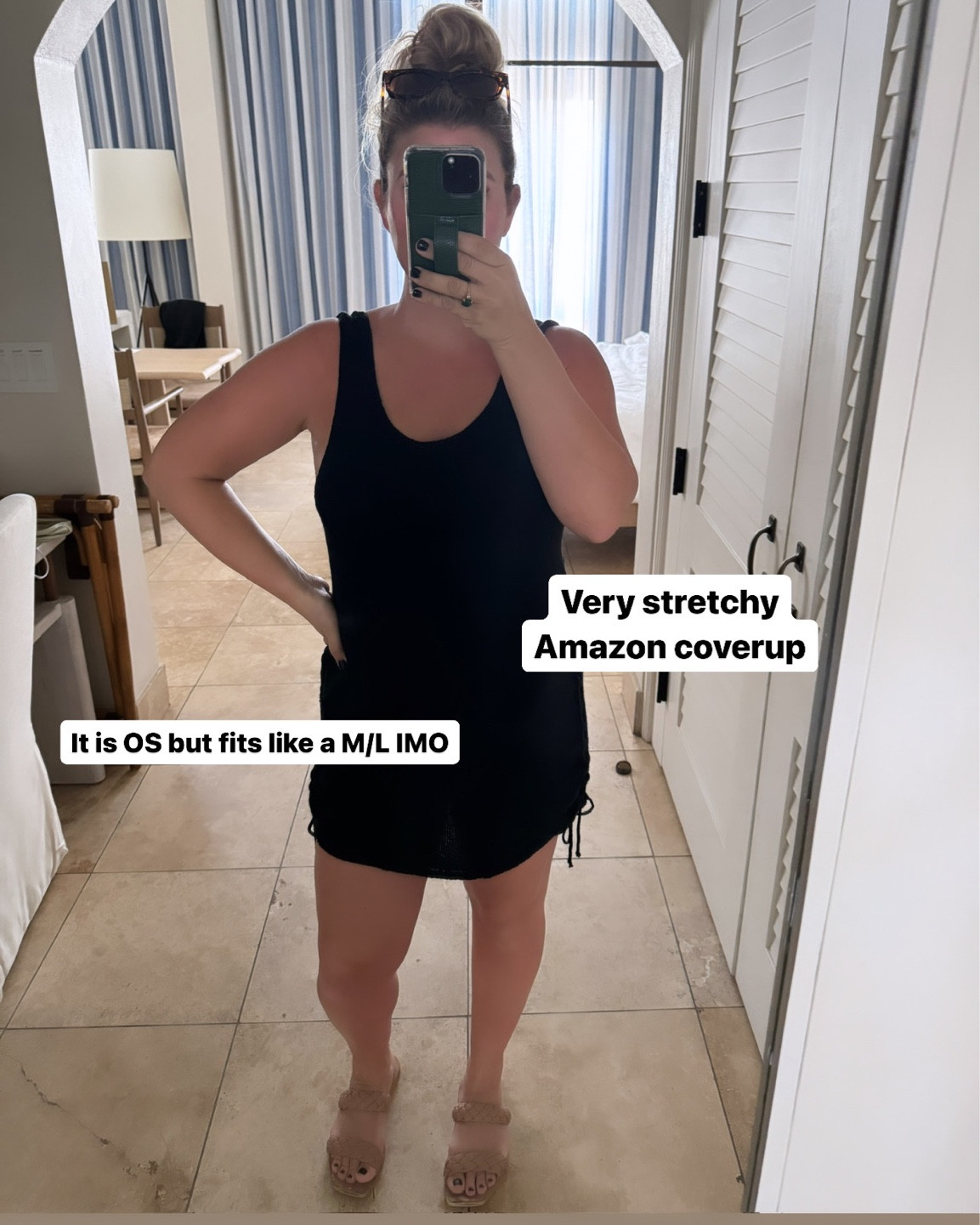 Swim coverup. One size fits most. 

#LTKfindsunder50 #LTKswim #LTKbump