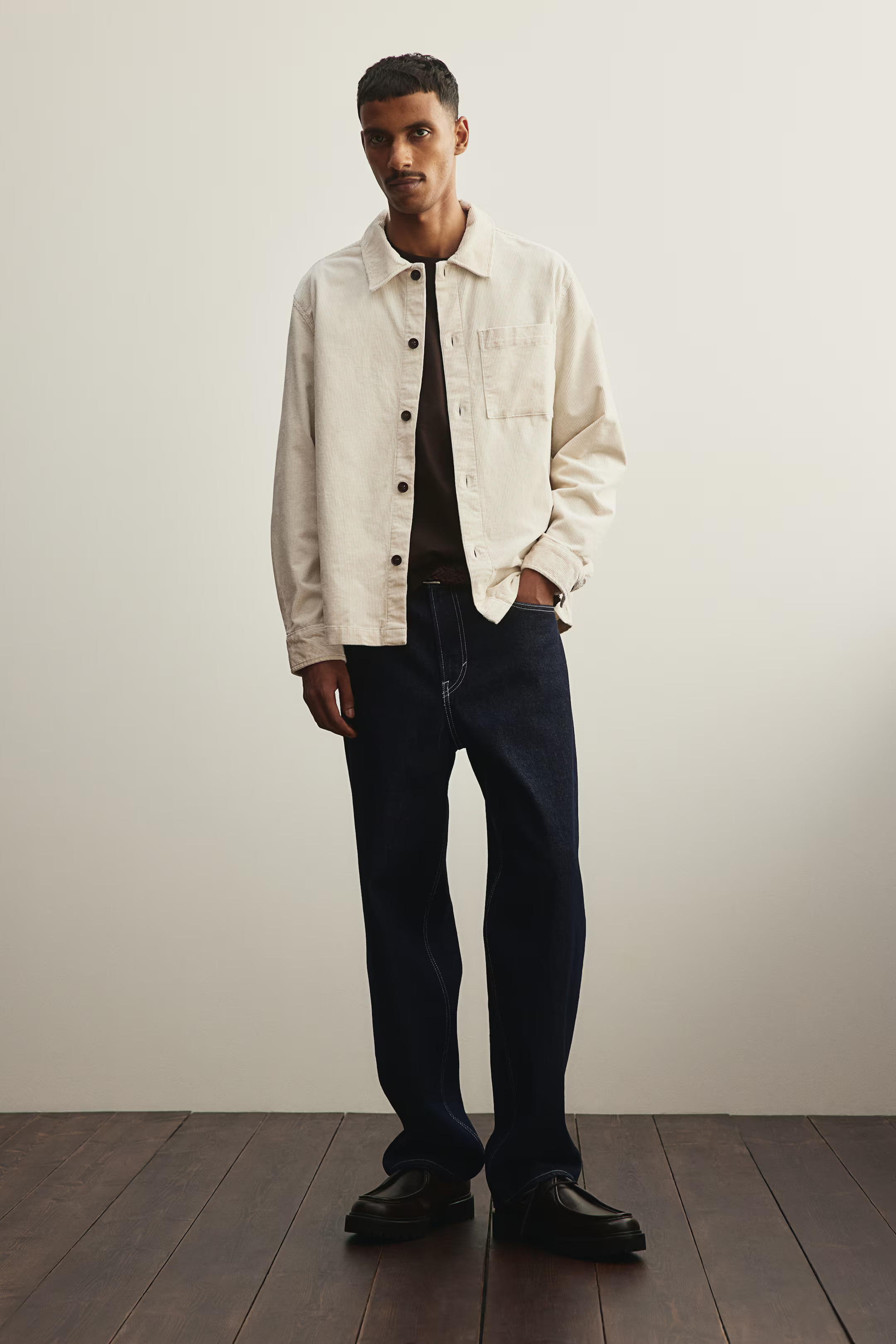 Regular Fit Corduroy Overshirt | H&M (US + CA)