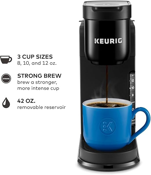 Keurig K-Express Single Serve K-Cup Pod Coffee Maker, 3 Brew Sizes, Strong Button Feature, 42oz R... | Amazon (US)
