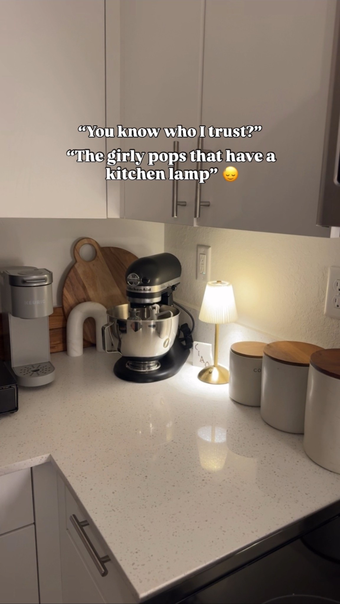 I trust the girly pops with a kitchen lamp 💁🏻‍♀️✨ because I just know they don’t turn on the big lights 🙂‍↕️



cozy home | mini lamp | lamp o clock | cozy ambience | warm and cozy | kitchen lamp | kitchen decor | neautral home decor | boho modern  | pleated lamp | vintage modern | kitchen decor

#LTKFindsUnder100 #LTKFindsUnder50