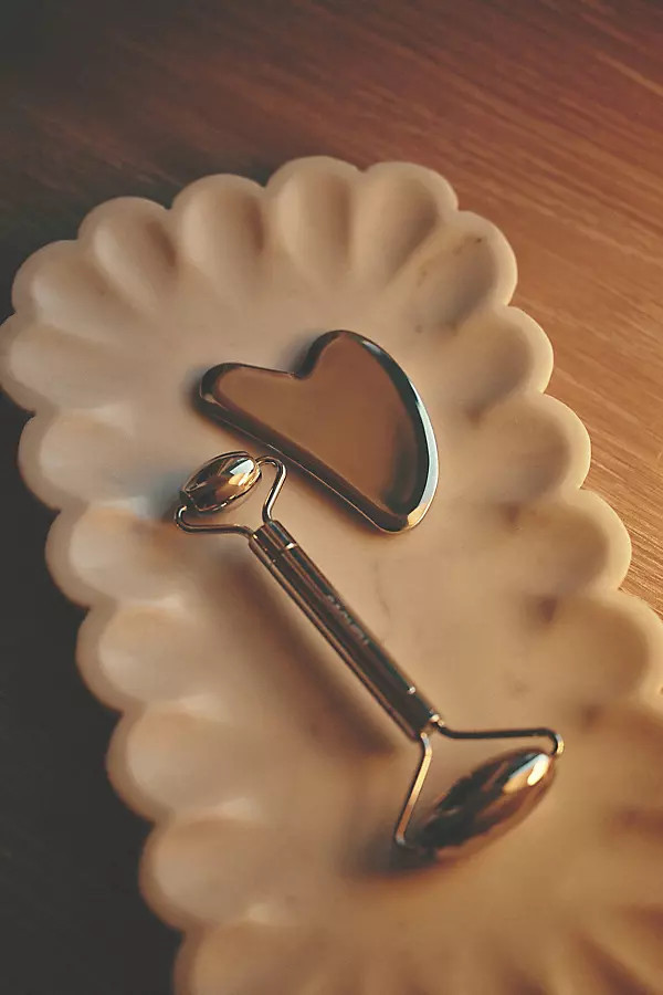 Stainless Steel Facial Roller | Anthropologie (US)