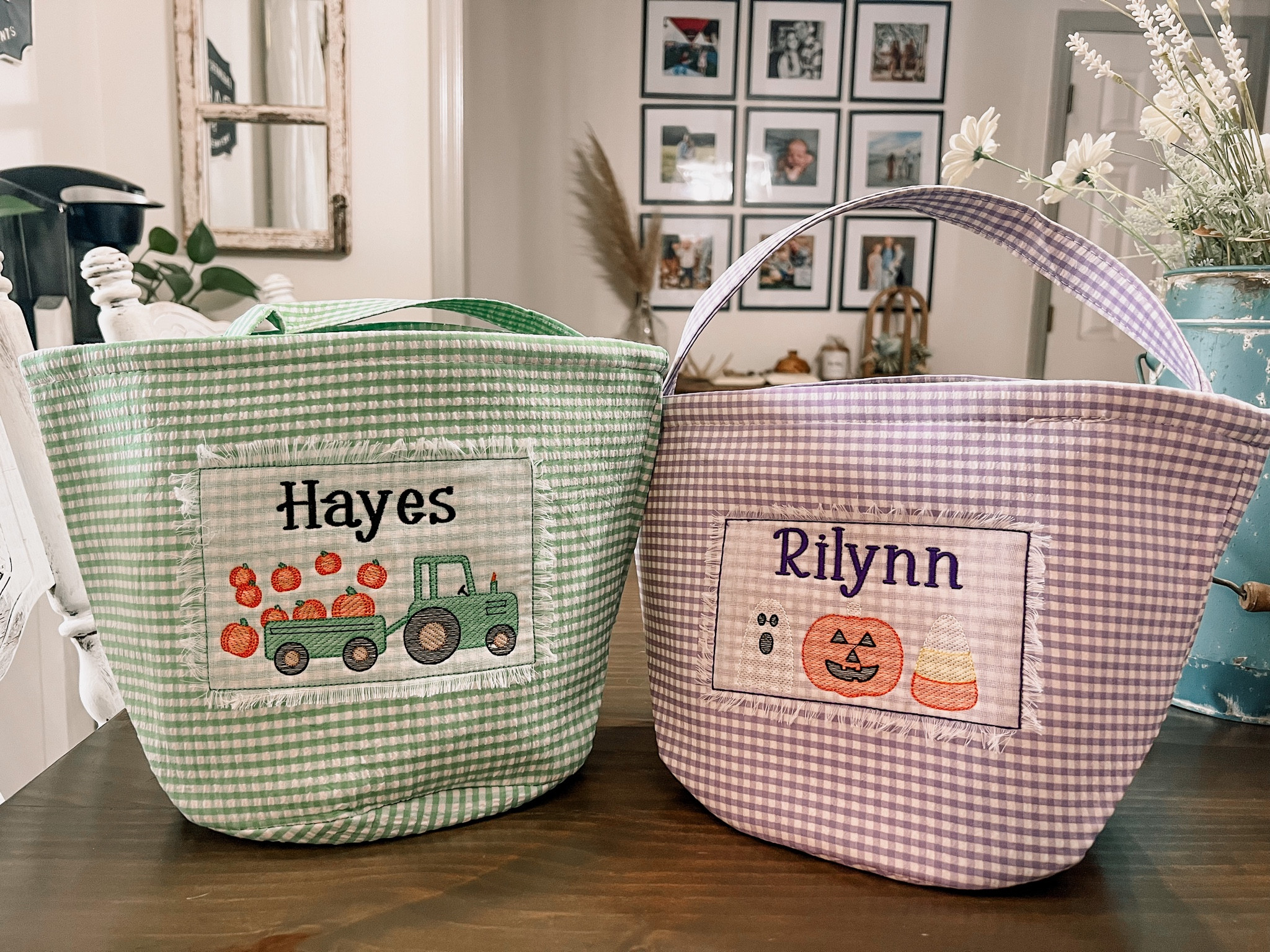 so excited about these customized Trick-or-Treat bags for Hayes & Rilynn! 🎃 I ordered from Etsy, and the lady was so sweet to customize them to what I was wanting! Linked below! 🫶🏻 added similar products too!

#LTKHoliday #LTKHalloween #LTKSeasonal