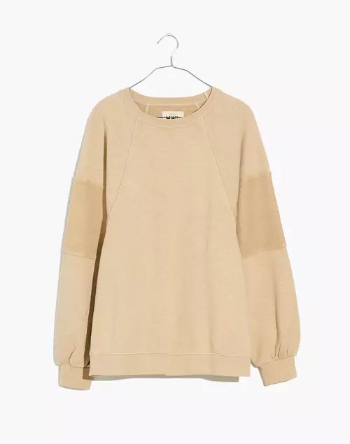 MWL Oversized Raglan Sweatshirt | Madewell