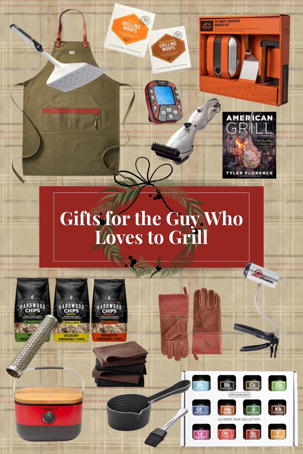 If you’re shopping for a man who loves to grill, this gift guide is packed with practical and fun ideas he’ll actually use! From BBQ rubs and a smash burger kit to a personalized apron, grill gloves, wood chips, a thermometer, grill cleaner, and even an LED light for late-night grilling — these gifts are perfect for any outdoor cook. Whether he’s your husband, dad, brother, or friend, these grilling gifts make it easy to find something he’ll love this holiday season.

#GiftsForHim #GrillLoverGifts 

#GiftsForMen #BBQLover #GrillingGifts #OutdoorCooking #HolidayGiftGuide #ChristmasGiftsForHim #MensGiftGuide #BBQGiftIdeas #LTKHoliday #LTKGiftGuide #LTKMens #LTKFinds #GiftsForDad #BackyardBBQ #OutdoorEntertaining #GrillMaster #GrillGiftGuide #BBQSeason #CookingGifts

#LTKHoliday #LTKMens #LTKGiftGuide