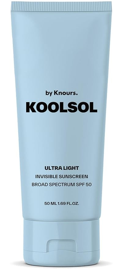 by Knours Ultra-Light Invisible Sunscreen Broad Spectrum SPF 50, Moisturizing for All Skin Types,... | Amazon (US)
