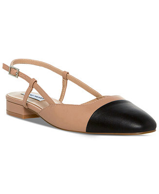 Women's Belinda Cap-Toe Slingback Flats | Macy's Canada