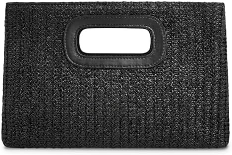 Top Handle Clutch Handbags for Women, Evening Handbag Shoulder Crossbody Purse with Gold Chain | Amazon (US)