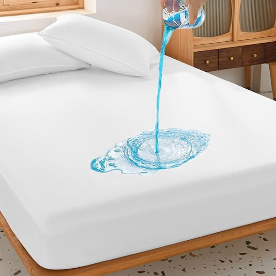 2 Pack Twin Size 100% Waterproof Mattress Protector , Breathable, Noiseless Mattress Cover, 6"-19... | Amazon (US)
