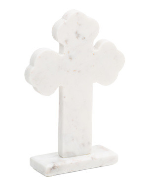 Marble Cross With Flat Base | Decor | Marshalls | Marshalls