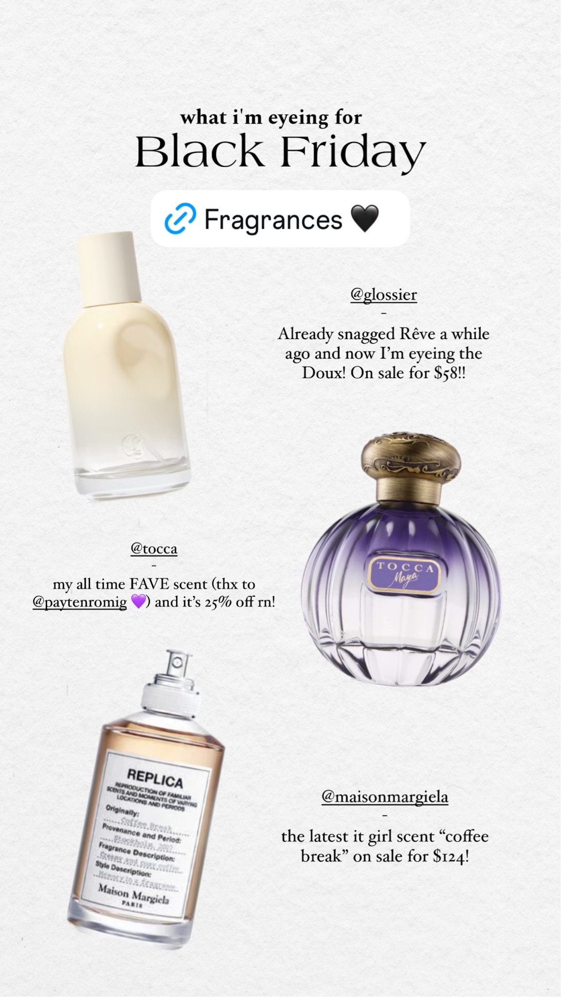 Black Friday deals: fragrances

#LTKGiftGuide #LTKCyberWeek #LTKFindsUnder100
