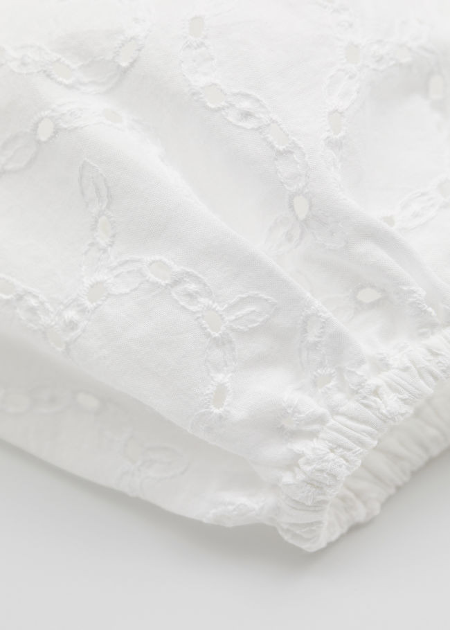 Voluminous Broderie Anglaise Mini Dress | & Other Stories (EU + UK)