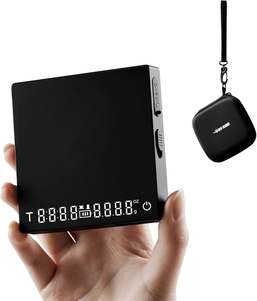 MHW-3BOMBER Super Mini Espresso Scale with Timer, Digital Coffee Scale with Espresso/Pour Over/Ma... | Amazon (US)